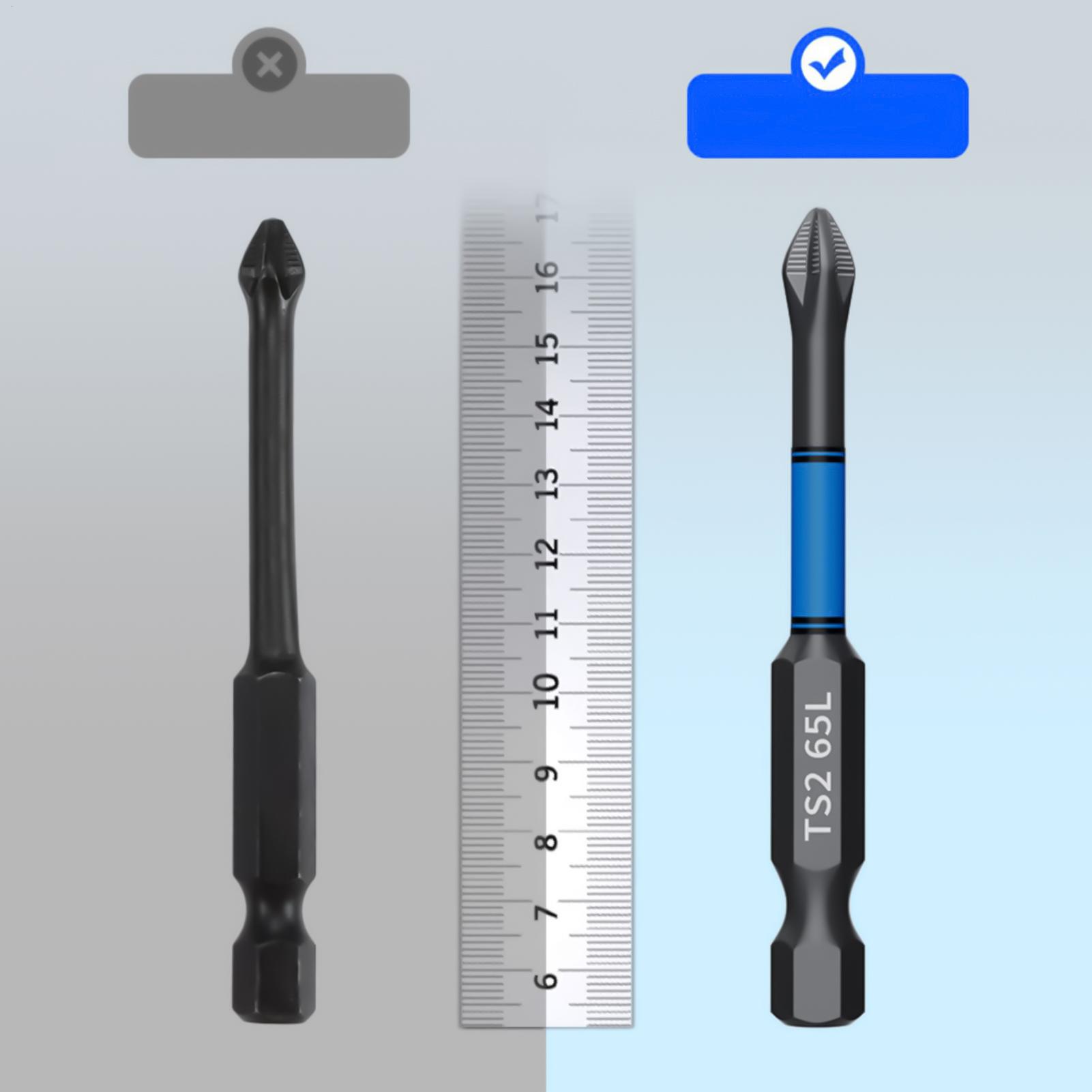 Tool Set - Drill Screwdriver Bit Set 6-Piece Magnetic