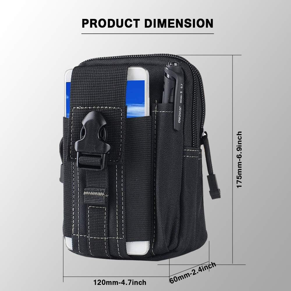 Tactical Molle Belt Pouch Mili - Tool Bag ulasan dan harga