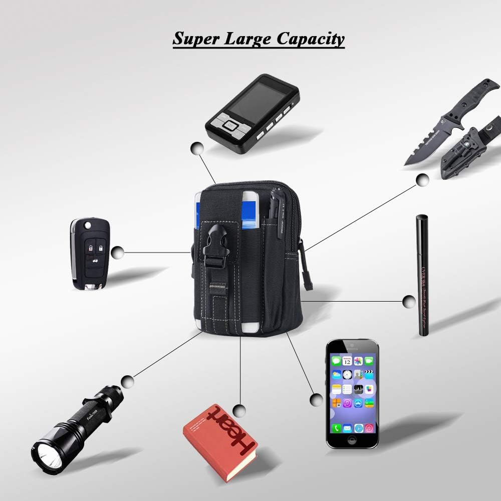 Tactical Molle Belt Pouch Mili - Tool Bag ulasan dan harga