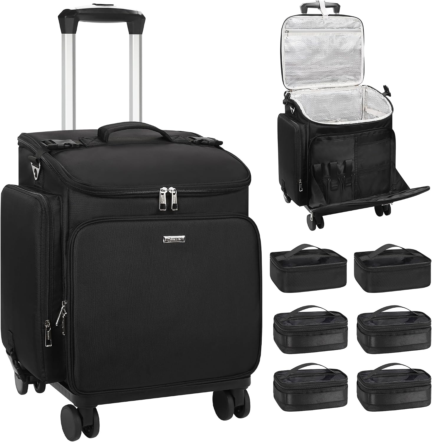 Rolling Makeup Case Hair Tools - Tool Bag ulasan dan harga