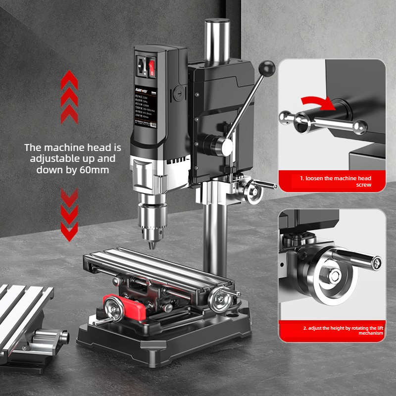 High Power 220V Industrial Gra - Drill Press ulasan dan harga