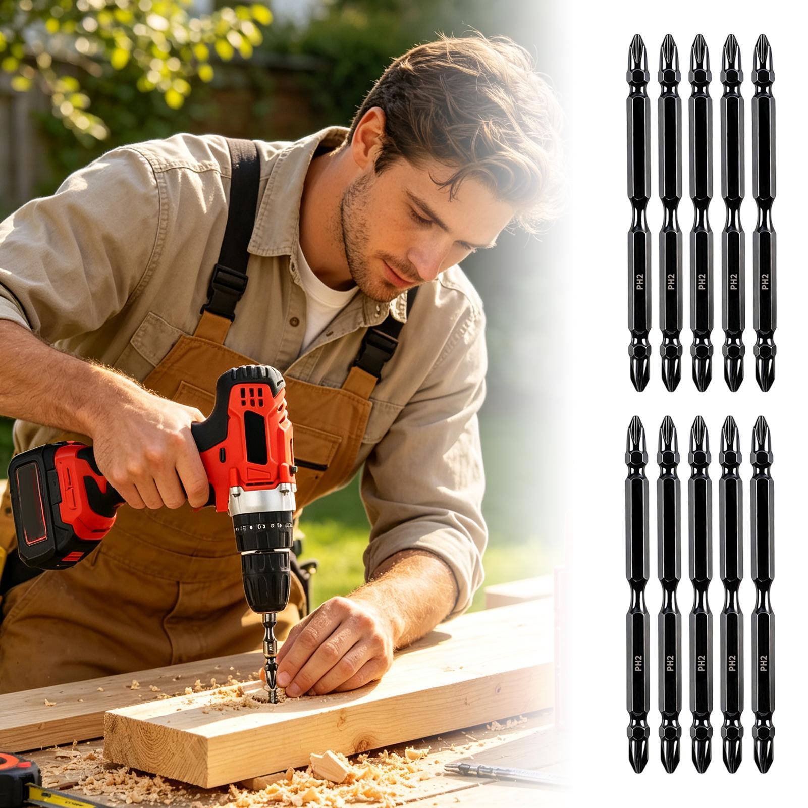 Magnetic Drill Bits Double-End - Screwdriver Set ulasan dan harga