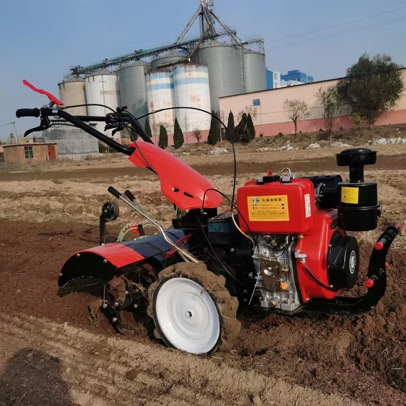 Rotary Tiller Walking Farm Tra - Drill Press ulasan dan harga