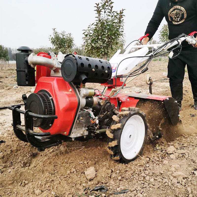 Rotary Tiller Walking Farm Tra - Drill Press ulasan dan harga