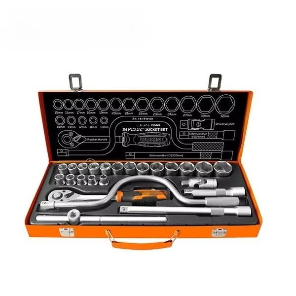 155424 24pcs 1/2in Tool Wrench - Socket Wrench ulasan dan harga
