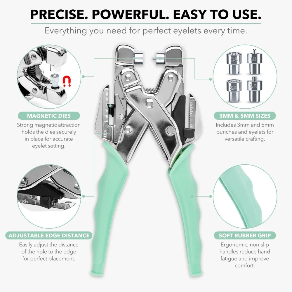 Grommet Tool Kit Handheld Hole - Pliers ulasan dan harga