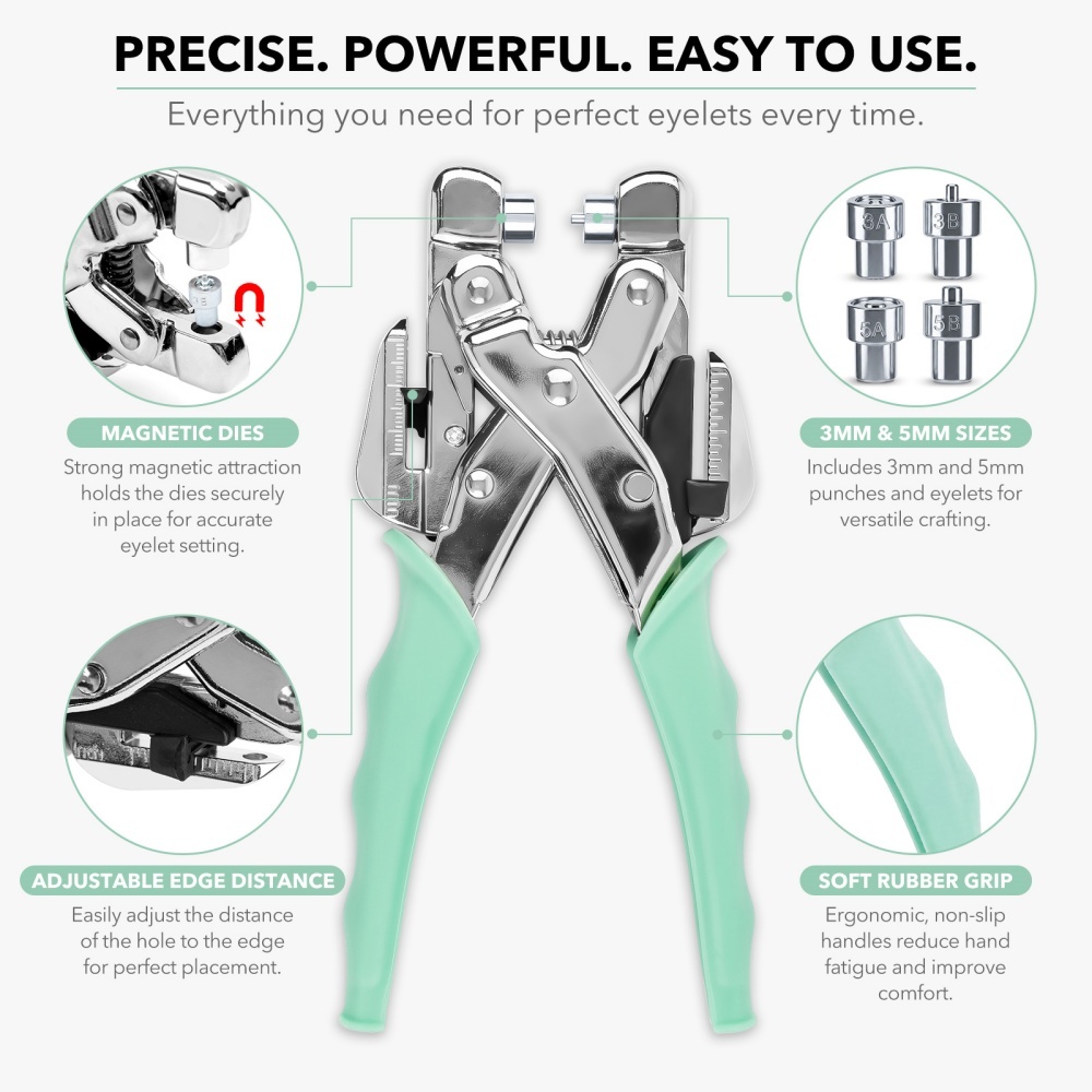 Grommet Tool Kit Handheld Hole - Pliers ulasan dan harga