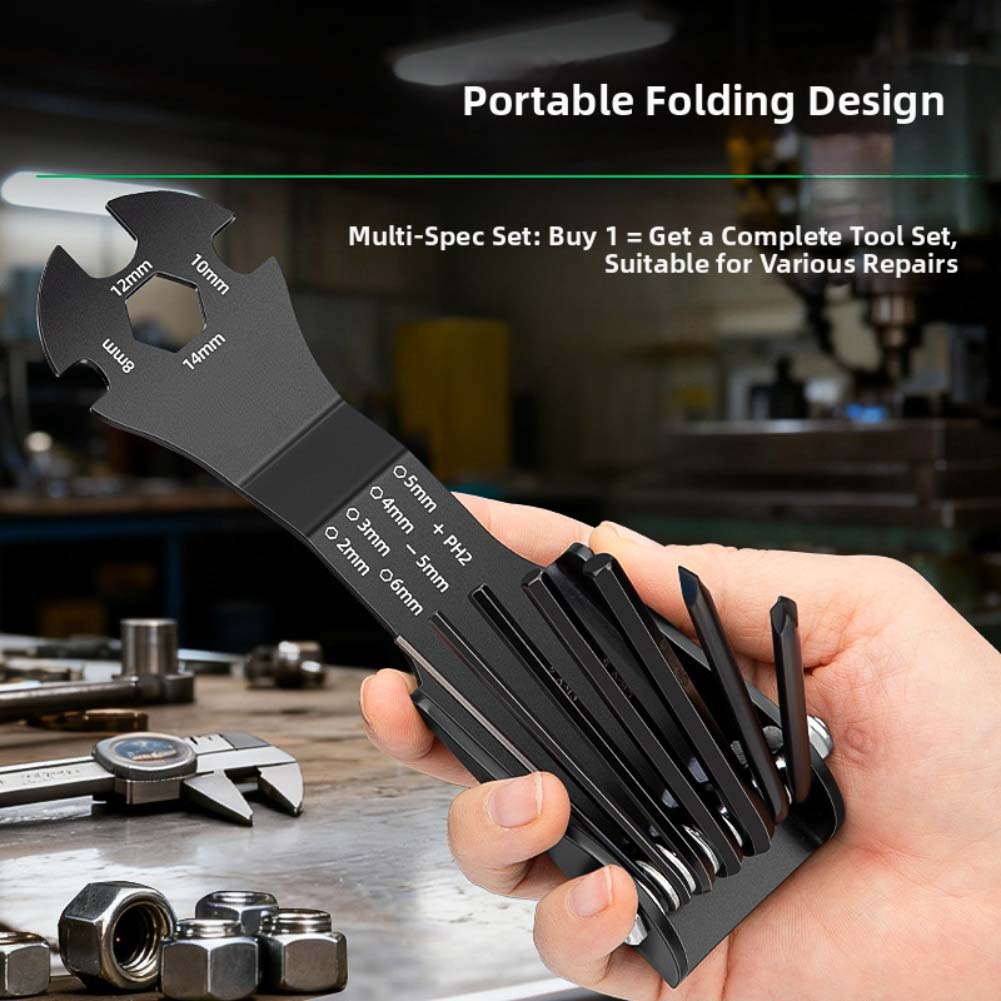 1pc Multi-functional Folding H - Hand Tools And Workshop Equipment ulasan dan harga
