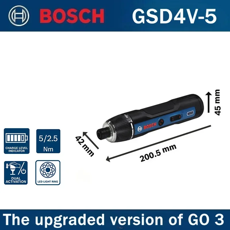 Bosch GSD4V-5 3.6V Cordless El - Screwdriver Set ulasan dan harga