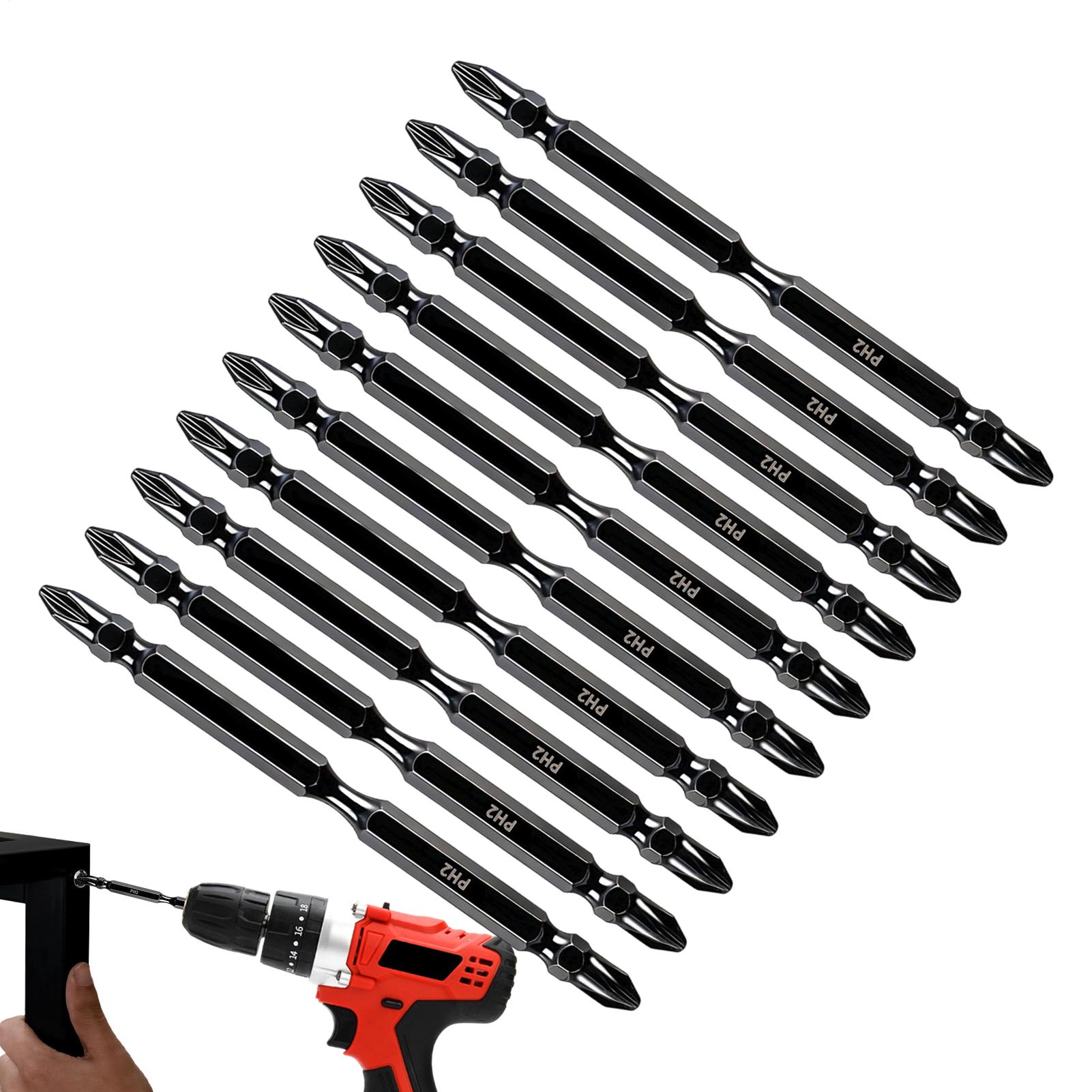 Magnetic Bits For Drill Double - Screwdriver Set ulasan dan harga