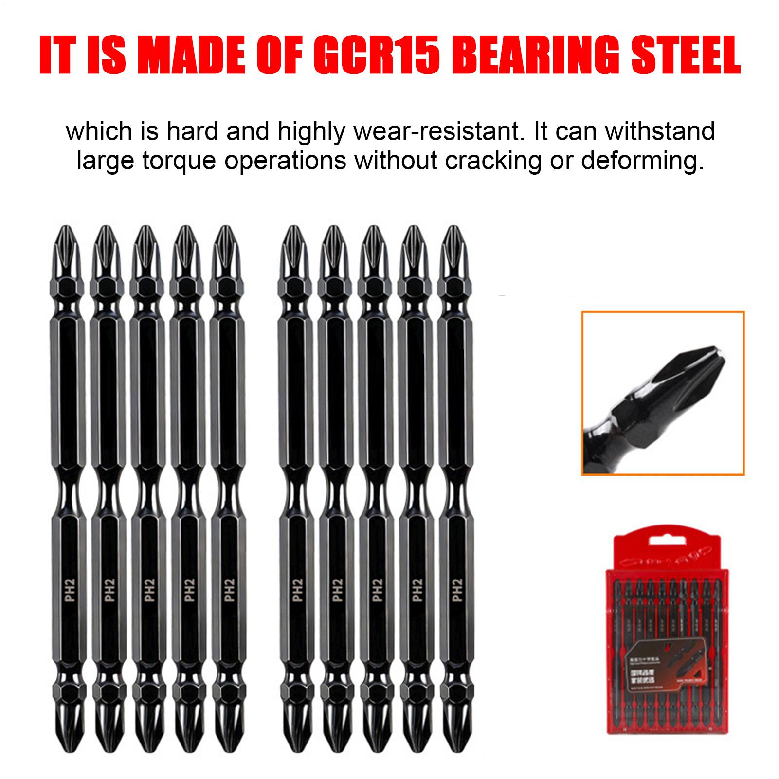 Magnetic Bits For Drill Double - Screwdriver Set ulasan dan harga