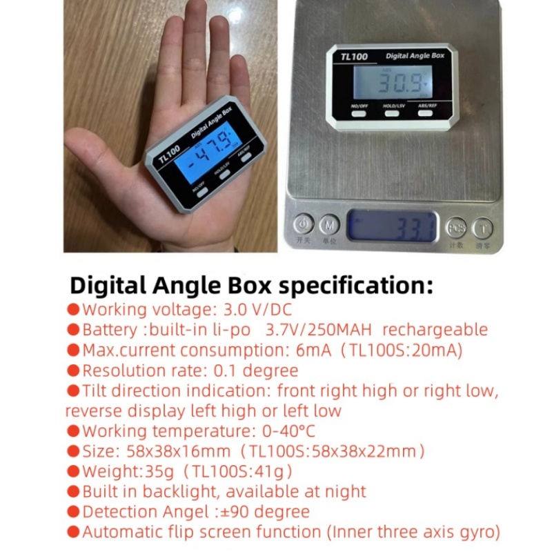 Horizontal Angle Meter Protrac - Spirit Level ulasan dan harga