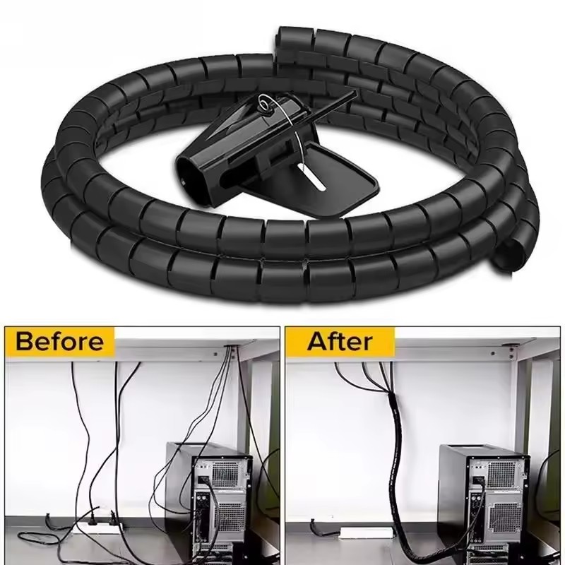 2M Flexible Spiral Cable Wire  - Tools Youtube ulasan dan harga