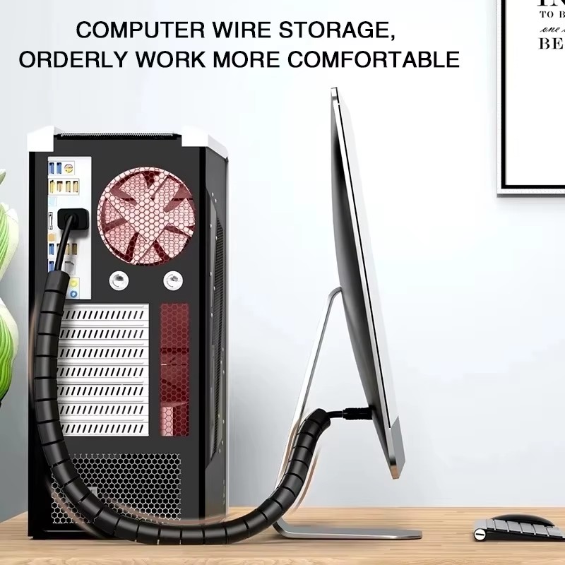 2M Flexible Spiral Cable Wire  - Tools Youtube ulasan dan harga