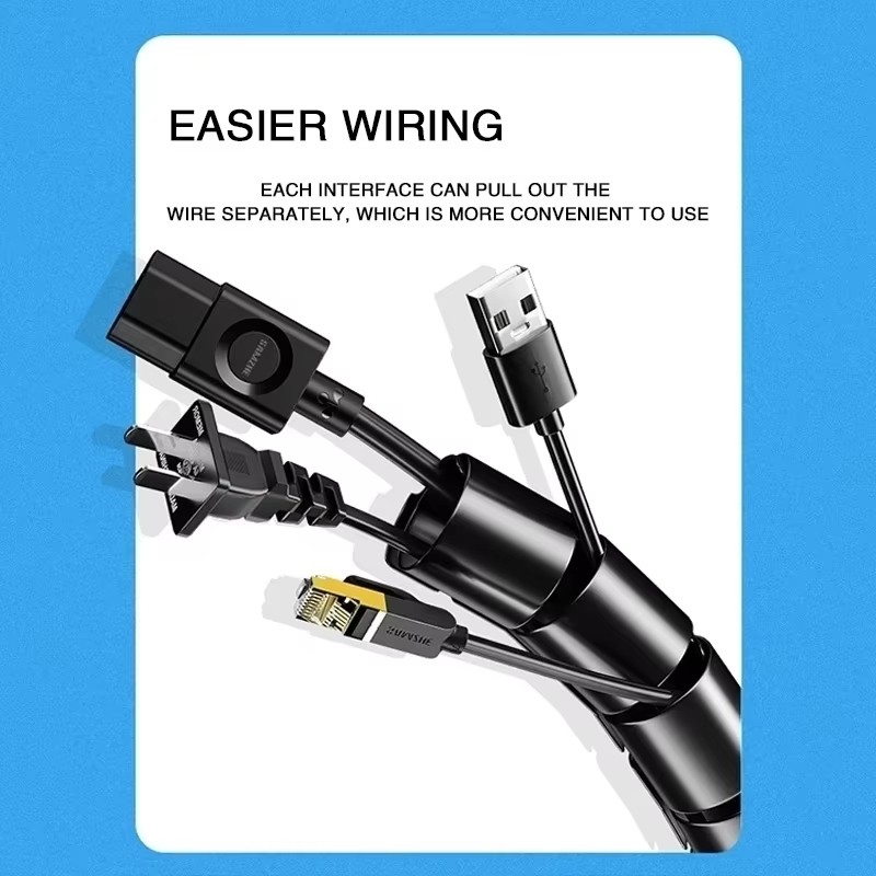 2M Flexible Spiral Cable Wire  - Tools Youtube ulasan dan harga