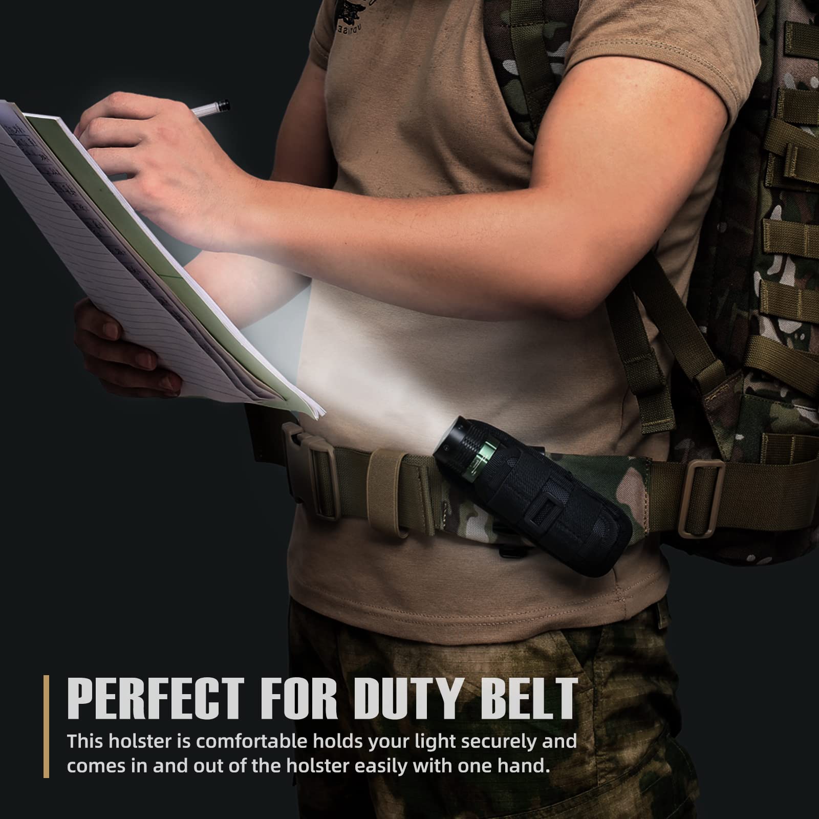 Tactical Flashlight Cover Nylo - Tool Bag ulasan dan harga