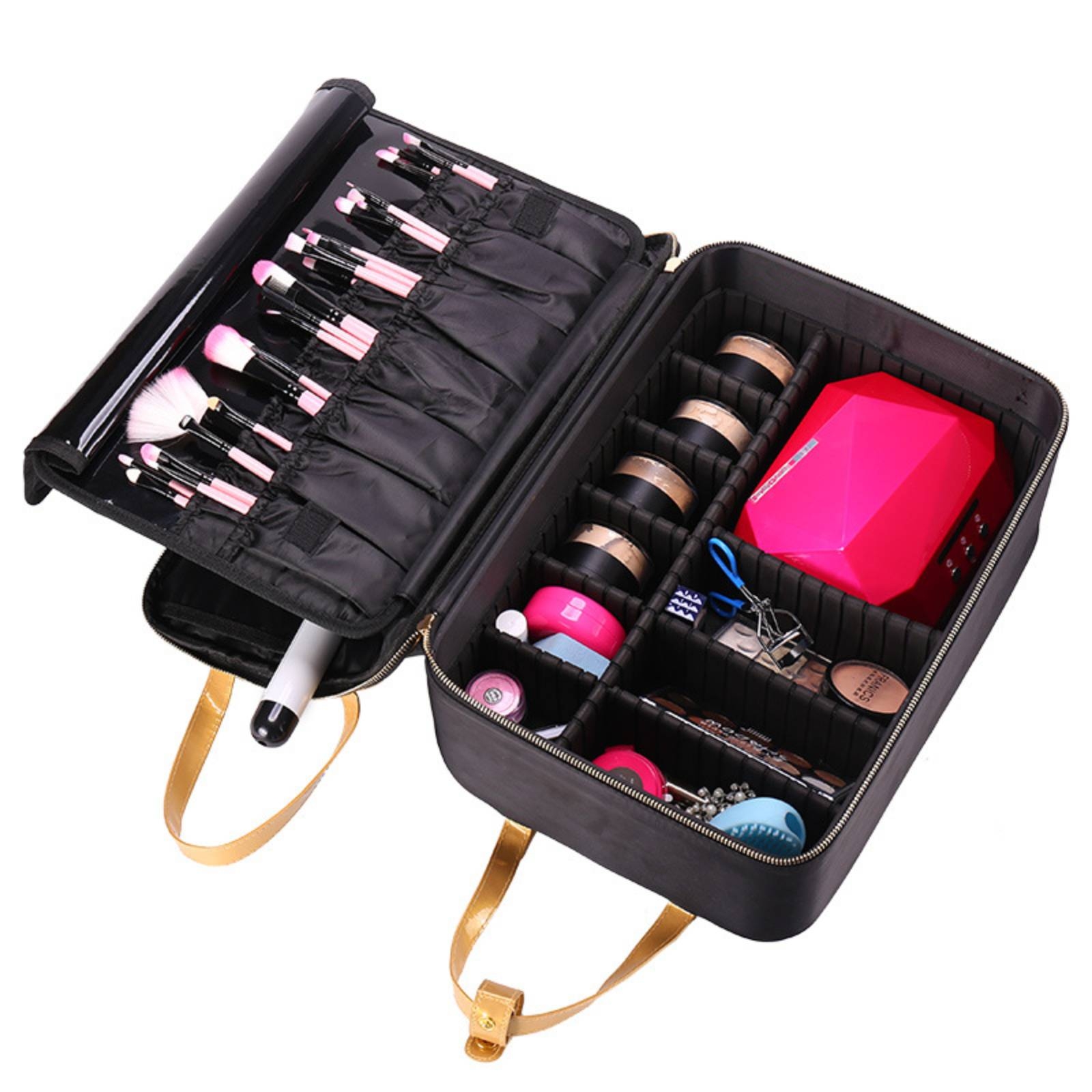 Makeup Case with Dividers Prof - Tool Bag ulasan dan harga