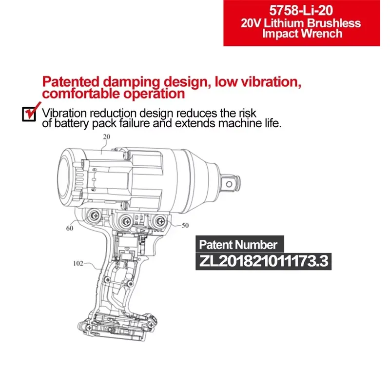 Devon 20V large torque three t - Wrench Set ulasan dan harga