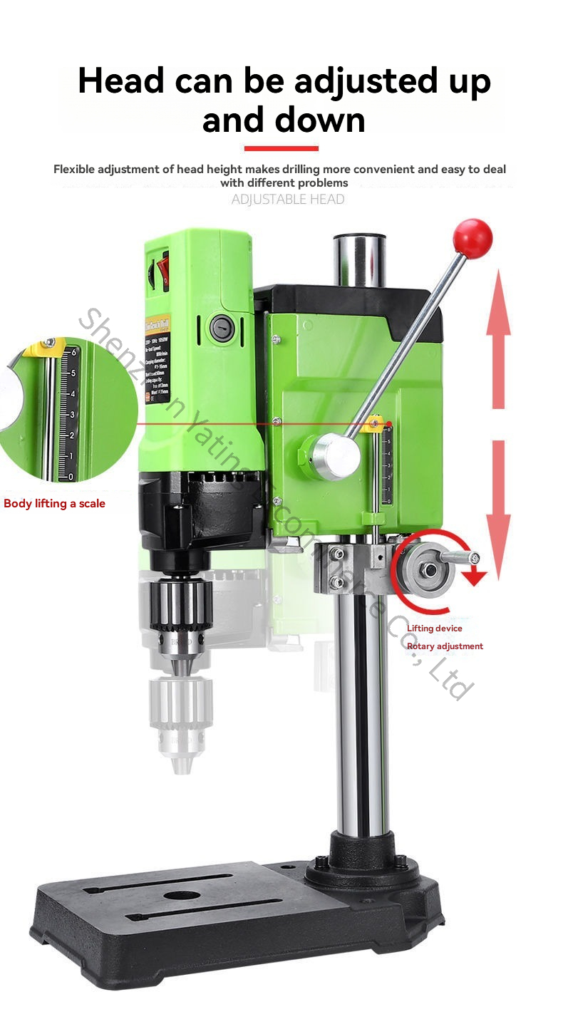 220V 1050W Upgraded Bench Dril - Drill Press ulasan dan harga
