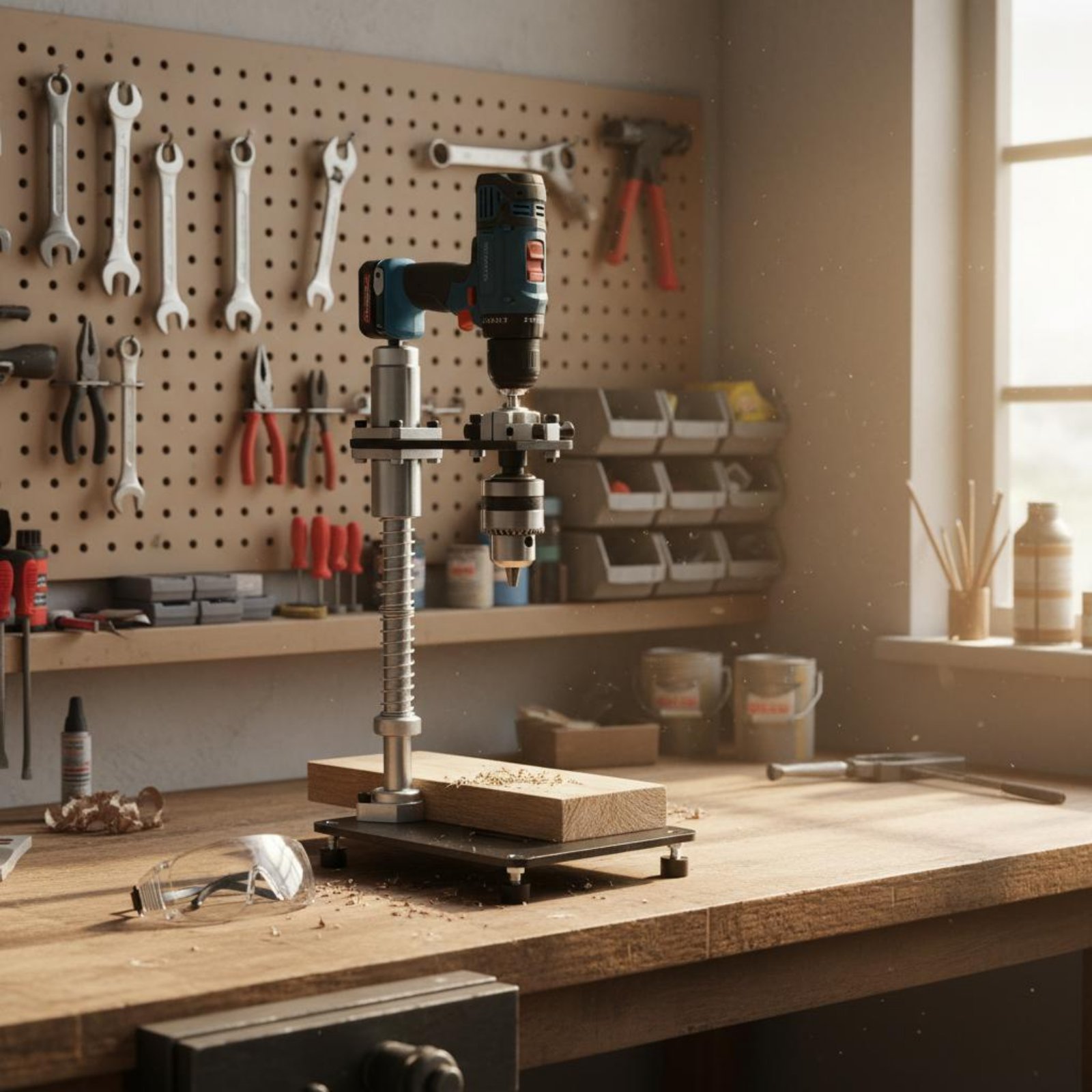 Hand Drill Press Stand Stable  - Drill Press ulasan dan harga
