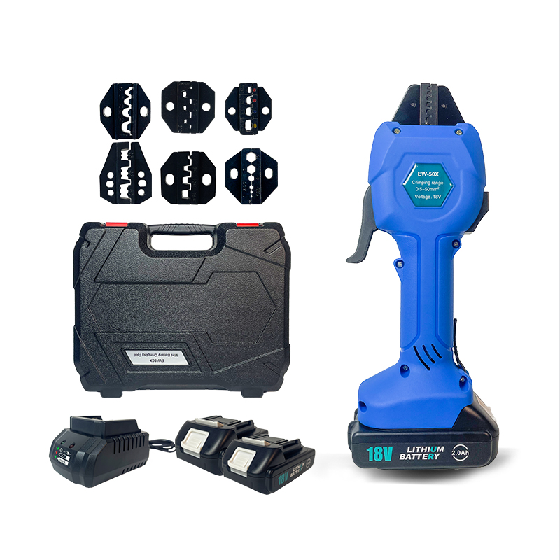 EW-50X Rechargeable Crimping T - Pliers ulasan dan harga
