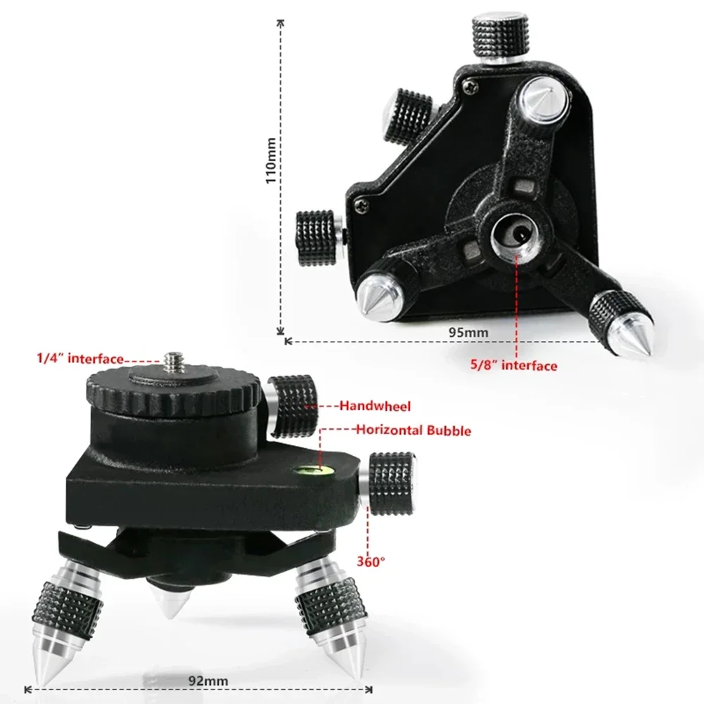 Laser Level Tripod Bracket Bas - Spirit Level ulasan dan harga