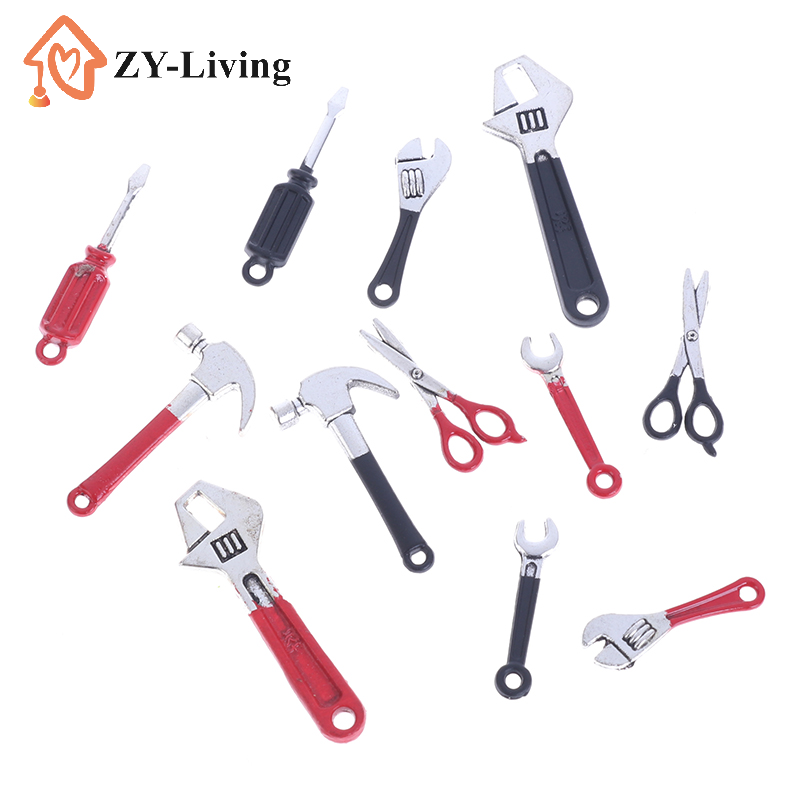 6Pcs/Set Dollhouse Mini Repair - Wrench Set ulasan dan harga