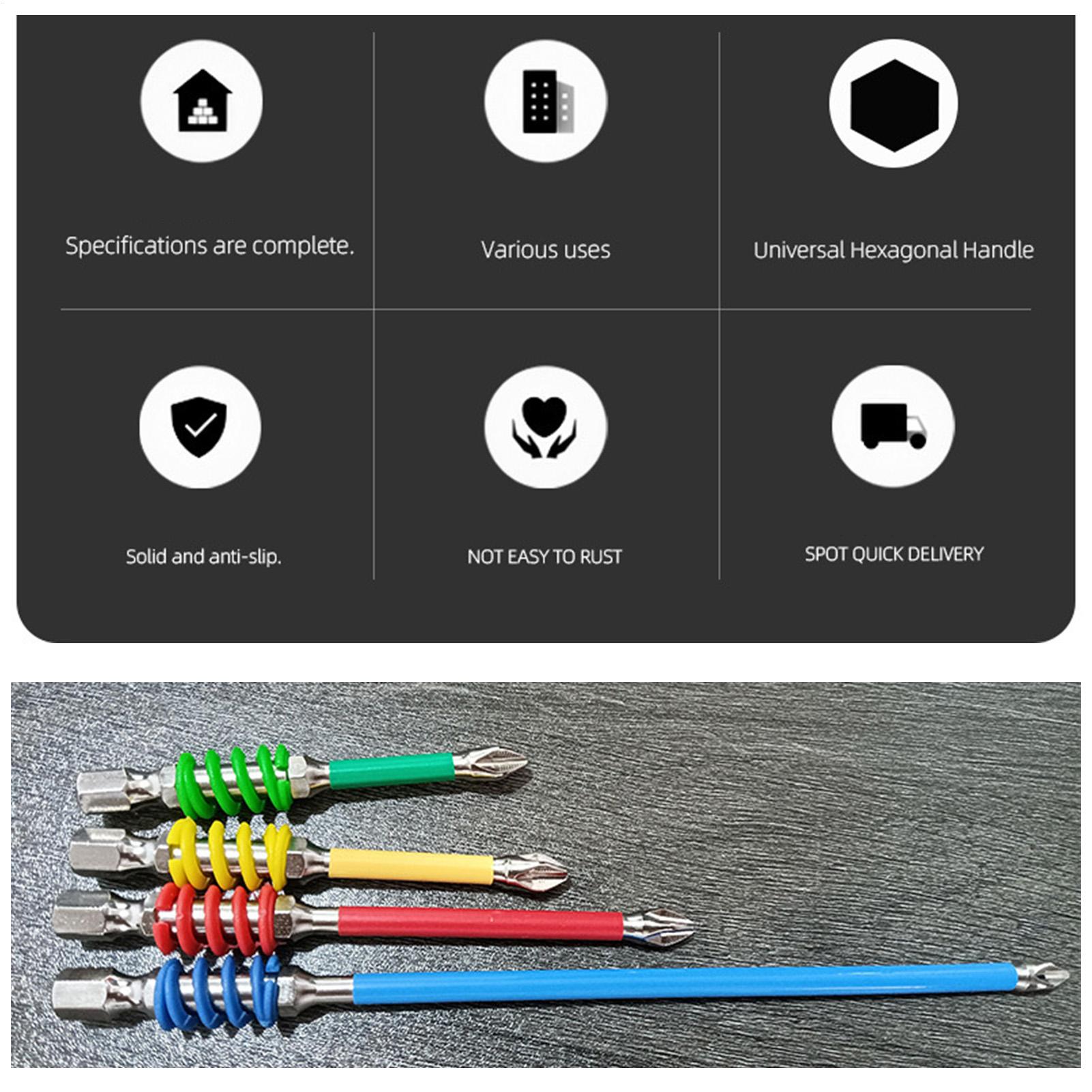 Magnetic Bit Set Shock Absorpt - Screwdriver Set ulasan dan harga